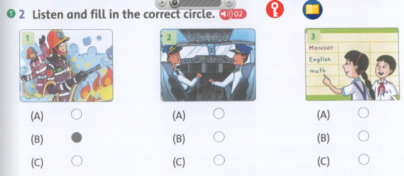 Sách bài tập tiếng Anh 4 unit 1 lesson 2 Family and Friends minh họa 2