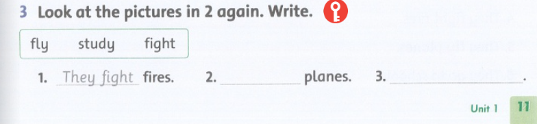 Sách bài tập tiếng Anh 4 unit 1 lesson 2 Family and Friends minh họa 3