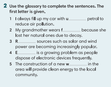 Tiếng Anh 9 English Discovery Unit 2 Vocabulary in Action minh họa 2