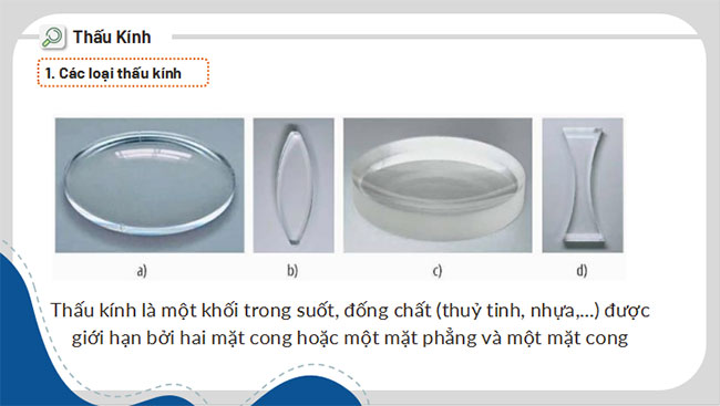 Giáo án PowerPoint Khoa học tự nhiên 9 Bài 5: Sự khúc xạ ánh sáng qua thấu kính