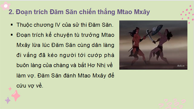 Giáo án Ngữ văn 10 Bài 2: Đăm Săn chiến thắng Mtao Mxây 