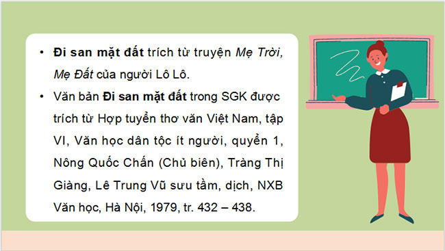 Giáo án Ngữ văn 10 Bài 1: Đi san mặt đất 