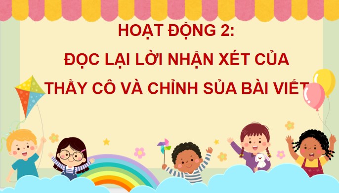PowerPoint Tiếng Việt 4 Trả bài văn thuật lại một sự việc