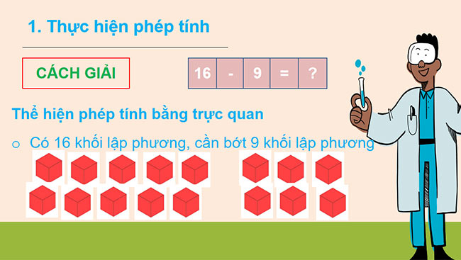 PowerPoint Toán 2: 14, 15, 16, 17, 18 trừ đi một số
