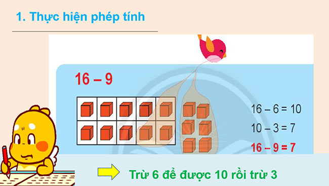 PowerPoint Toán 2: 14, 15, 16, 17, 18 trừ đi một số