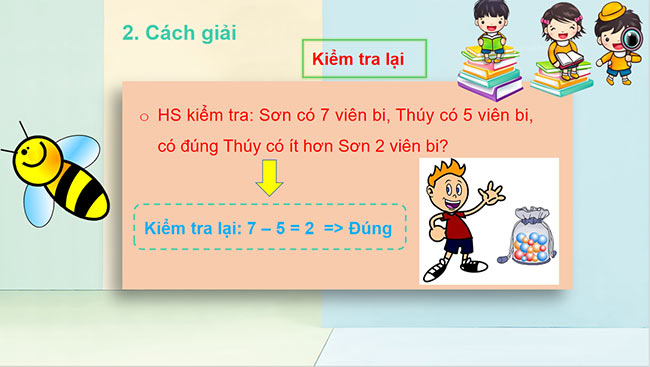 PowerPoint Toán 2: Bài toán ít hơn