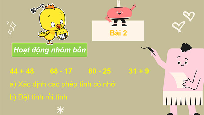 PowerPoint Toán 2: Em làm được những gì trang 77