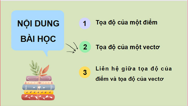 Giáo án PowerPoint Toán 10 Bài 1: Tọa độ của vectơ