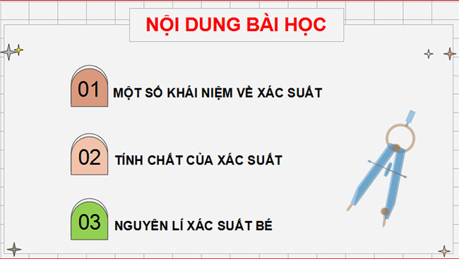 Giáo án PowerPoint Toán 10 Bài 5: Xác suất của biến cố