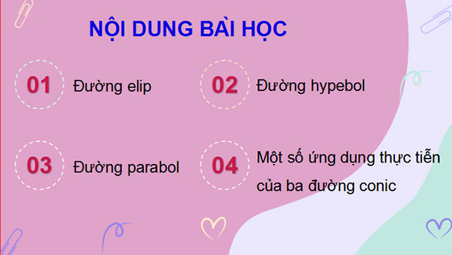 Giáo án PowerPoint Toán 10 Bài 6: Ba đường conic