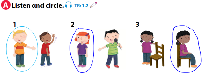 SBT Tiếng Anh lớp 1 Wonderful World Unit 1 Lesson 2 minh họa 2