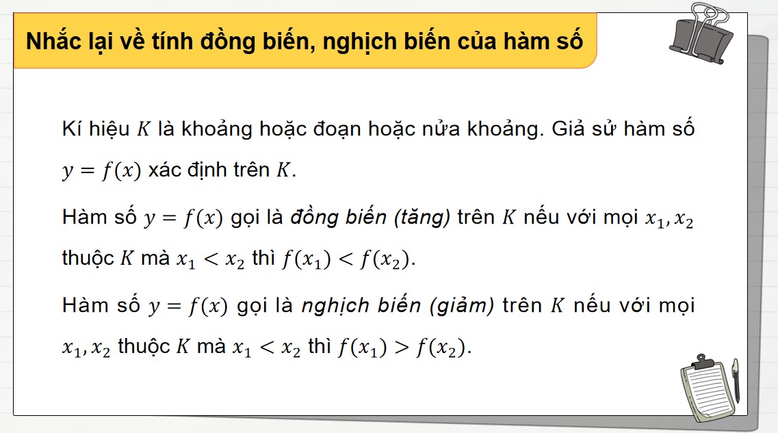 Giáo án Bài 1 Chương 1 Toán 12 Chân trời sáng tạo