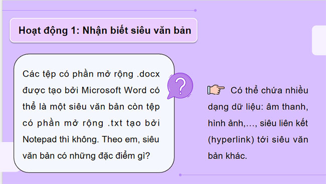 Giáo án PowerPoint Tin học 12 Bài 10: Tạo liên kết