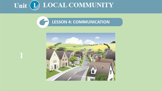 Giáo án PowerPoint Tiếng Anh 9 Unit 1: Communication