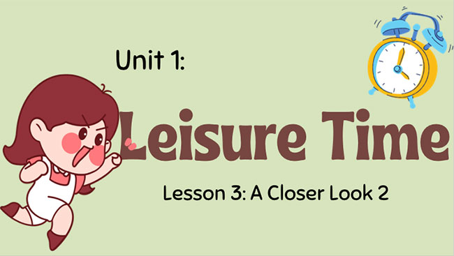 Giáo án PowerPoint Tiếng Anh 8 Unit 1: A Closer Look 2