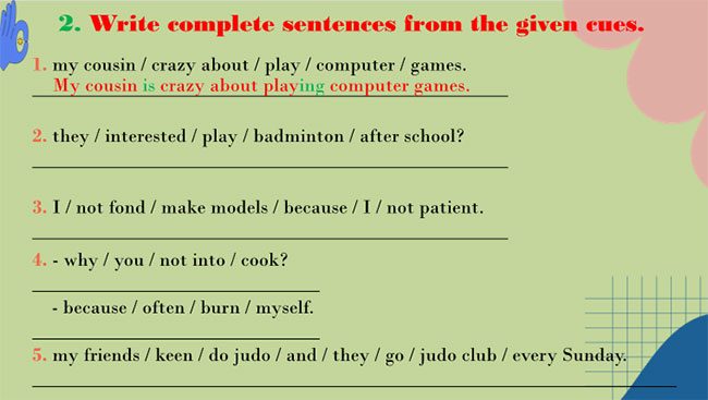 Giáo án PowerPoint Tiếng Anh 8 Unit 1: Looking Back