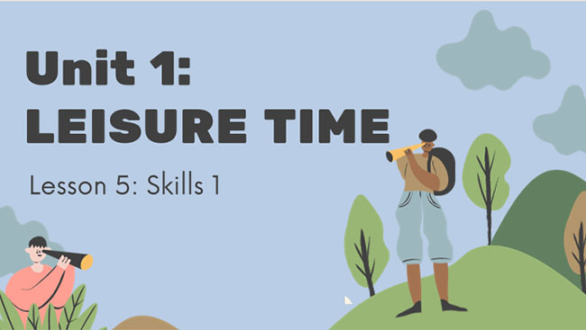 Giáo án PowerPoint Tiếng Anh 8 Unit 1: Skills 1