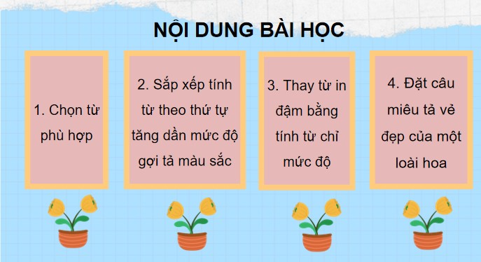 PowerPoint Tiếng Việt 4 Luyện tập về tính từ