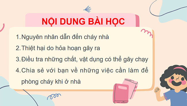 PowerPoint Tự nhiên và xã hội 3 Phòng tránh hỏa hoạn khi ở nhà