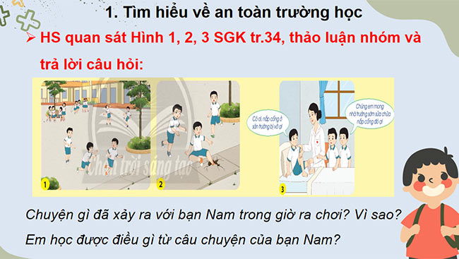 PowerPoint Tự nhiên và xã hội 3 Thực hành Giữ an toàn và vệ sinh trường học