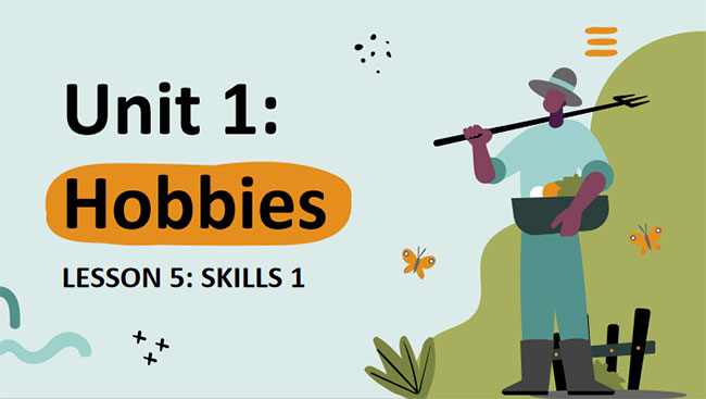 Giáo án PowerPoint Tiếng Anh 7 Unit 1: Skills 1