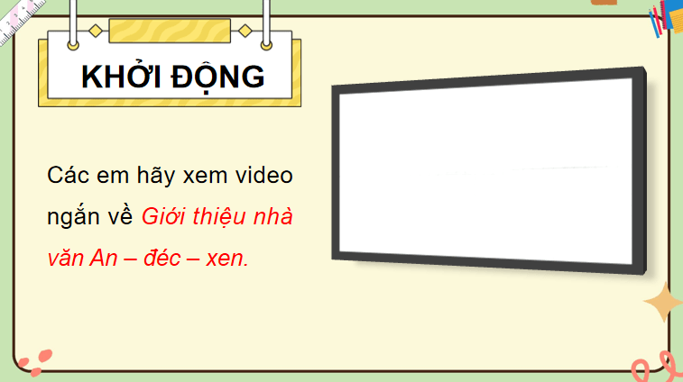 Bài 19: Trải nghiệm để sáng tạo