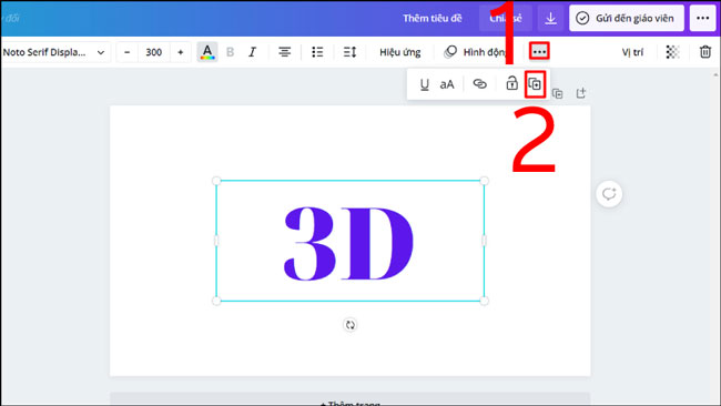 Nhân bản các lớp chữ