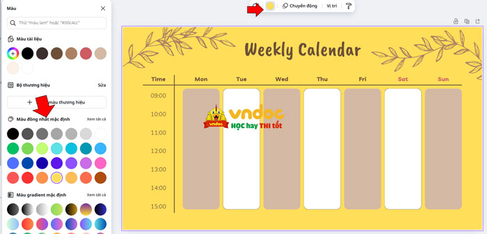 Bạn chỉ cần ấn vào template mình thích