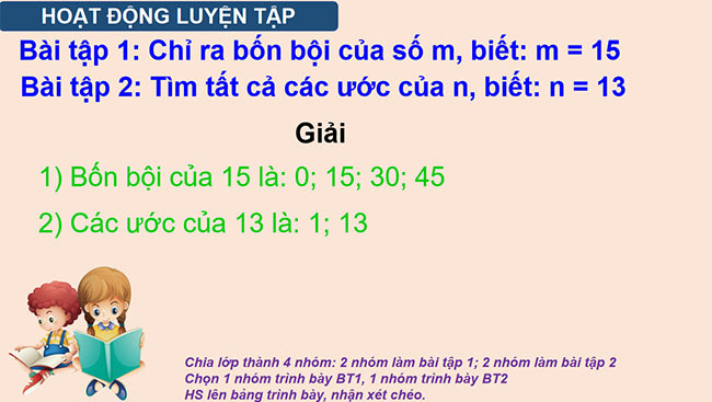 PowerPoint Toán 6 Bài 7: Quan hệ chia hết. Tính chất chia hết