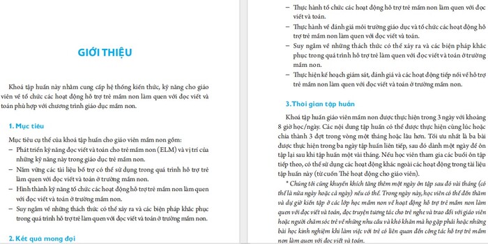 Bộ công cụ ELM cuốn 3: Tập huấn giáo