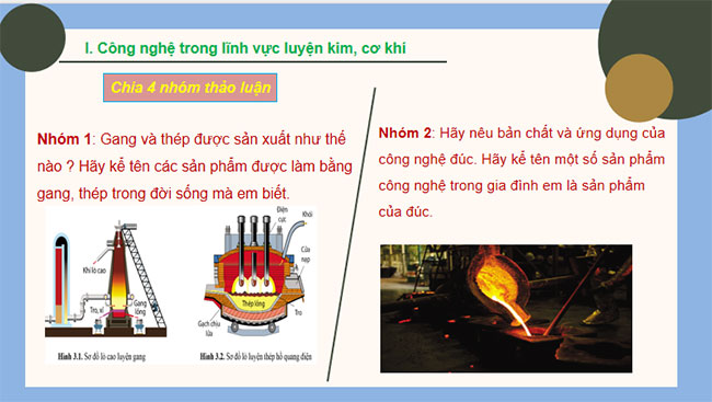 Giáo án PowerPoint Công nghệ 10 Bài 3: Một số công nghệ phổ biến