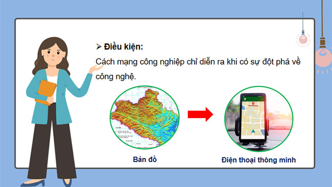 Giáo án PowerPoint Công nghệ 10 Bài 6: Cách mạng công nghiệp