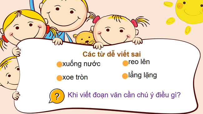 PowerPoint Tiếng Việt 2 Tập chép Ếch con và bạn, Chữ hoa B