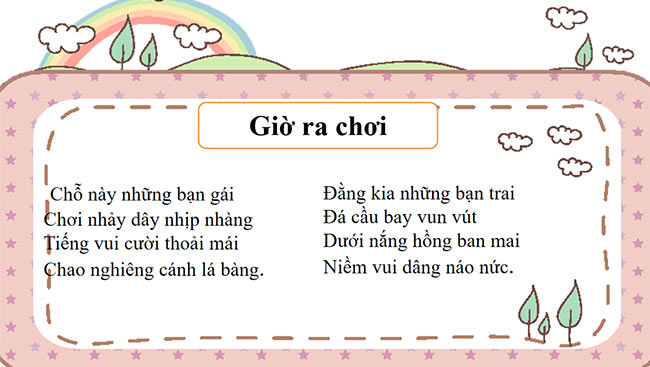 PowerPoint Tiếng Việt 2 Nghe - viết Giờ ra chơi, Chữ hoa C