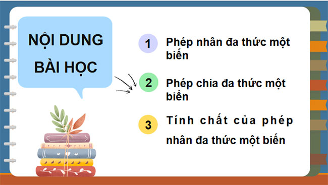 Phép nhân và phép chia đa thức một biến