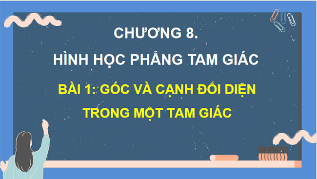 Góc và cạnh của một tam giác