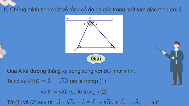 Góc và cạnh của một tam giác