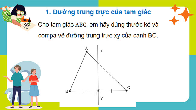 Tính chất ba đường trung trực của tam giác