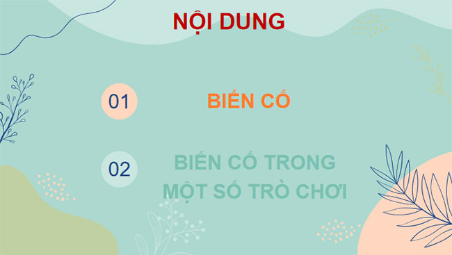 Làm quen với biến cố ngẫu nhiên