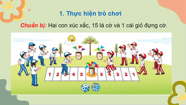 Giáo án PowerPoint Toán 7 Bài 3: Nhảy theo xúc xắc