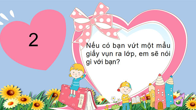 PowerPoint Tiếng Việt 2 Nghe - kể Mẩu giấy vụn