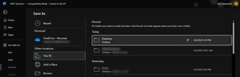 Mở hoặc tạo tài liệu Word bạn muốn xuất sang định dạng PDF