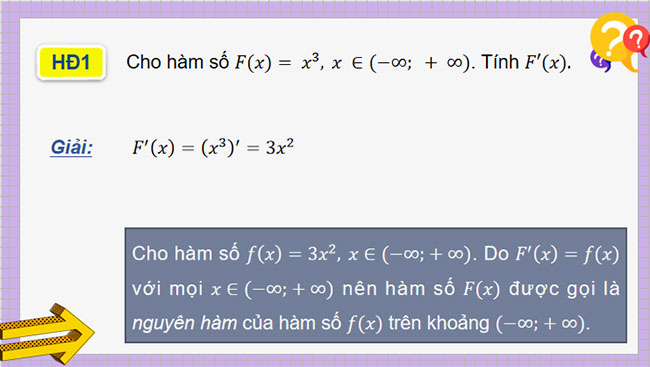PowerPoint Toán 12 Bài 1: Nguyên hàm