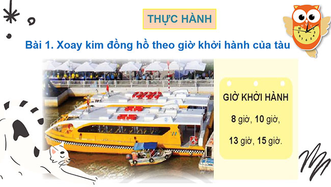 PowerPoint Toán 2: Đi tàu trên sông