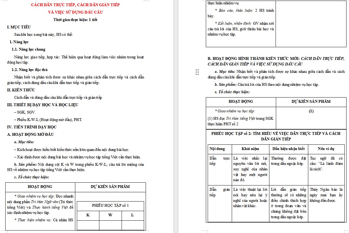 KHBD Ngữ văn 9 Bài Thực hành tiếng Việt trang 109 CTST
