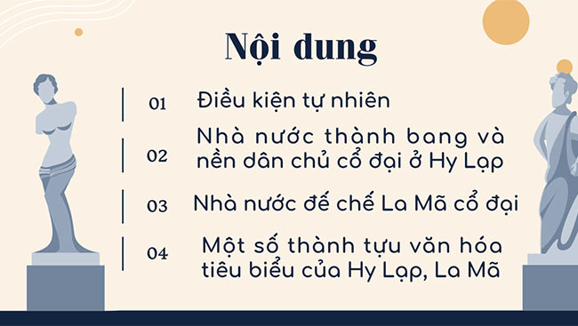 PowerPoint Hy Lạp và La Mã cổ đại