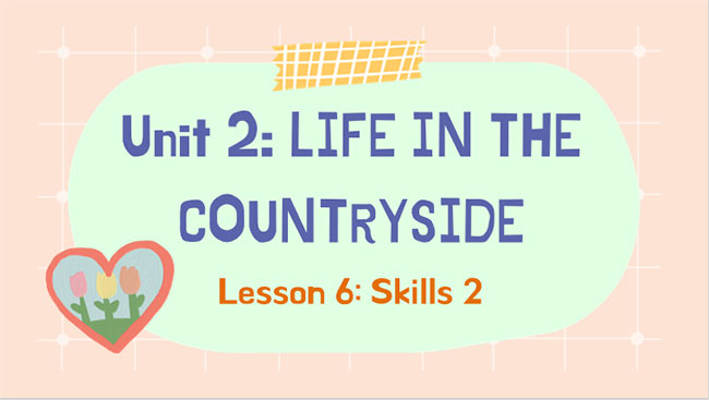 Giáo án Tiếng Anh 8 Unit 2: Skills 2 