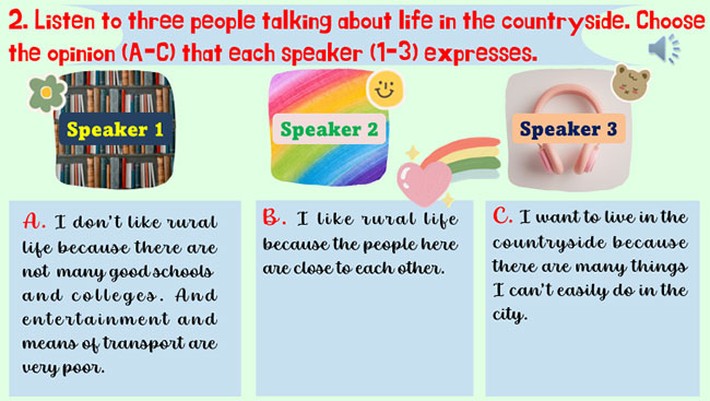 Giáo án Tiếng Anh 8 Unit 2: Skills 2 