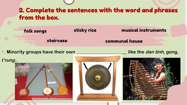 Giáo án Tiếng Anh 8 Unit 4: Looking Back