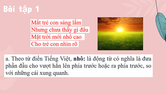 PowerPoint Ngữ văn 6 Bài 2: Thực hành tiếng Việt (trang 43)